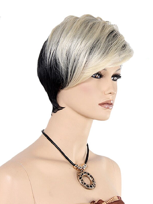 Liana Pixie Cuts Short Asymmetric Synthetic Wigs By imwigs®