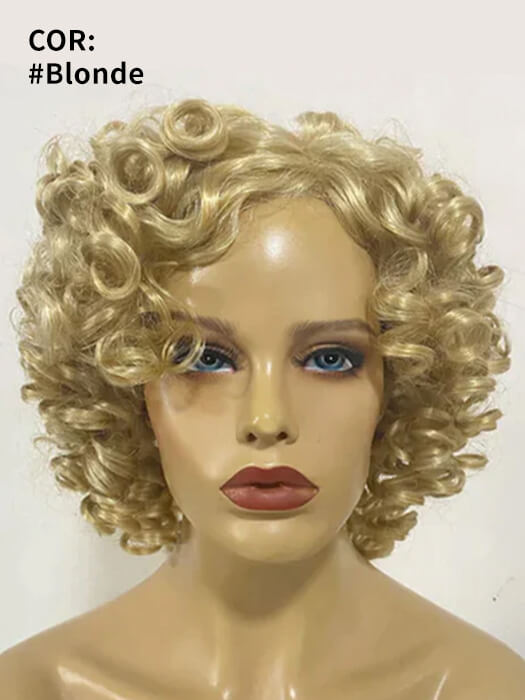 Mid-length Curly Rooted Wigs Synthetic Wigs By imwigs®