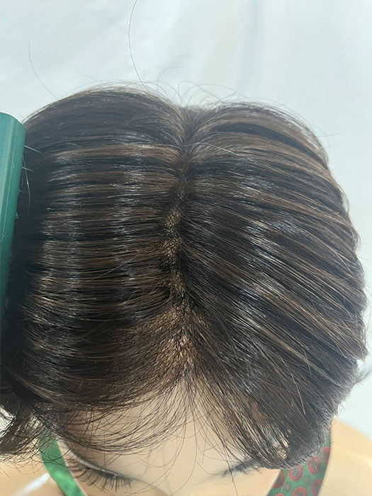 Chin Length Wavy Layered Wigs Lace Frontal (Mono Top)Synthetic Wigs By imwigs®