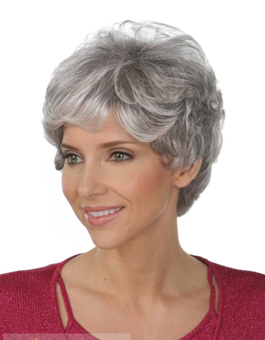 Short Culry Synthetic Wigs With Best Layers By imwigs