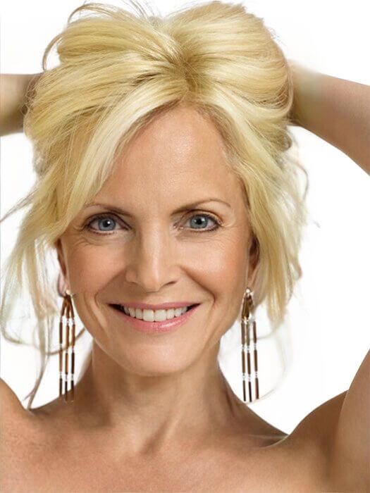 Middle Part Straight 100% Human Hair Toppers By imwigs®