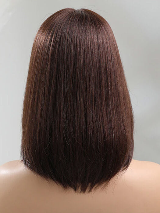 Medium Straight Bob Wigs With Bangs Human Hair Wigs By imwigs®