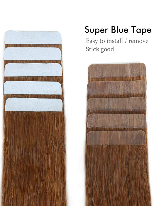 Seamless Long Straight Human Hair Extensions By imwigs®