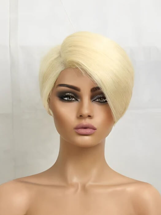 Pixie Short Straight wigs Lace Human Hair Wigs By imwigs®