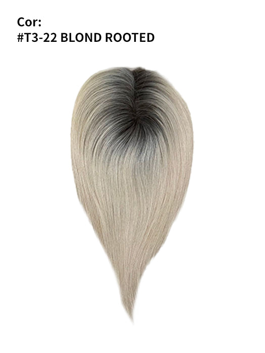 Natural Parting Mono Top Hand-tied Human Hair Toppers By imwigs®