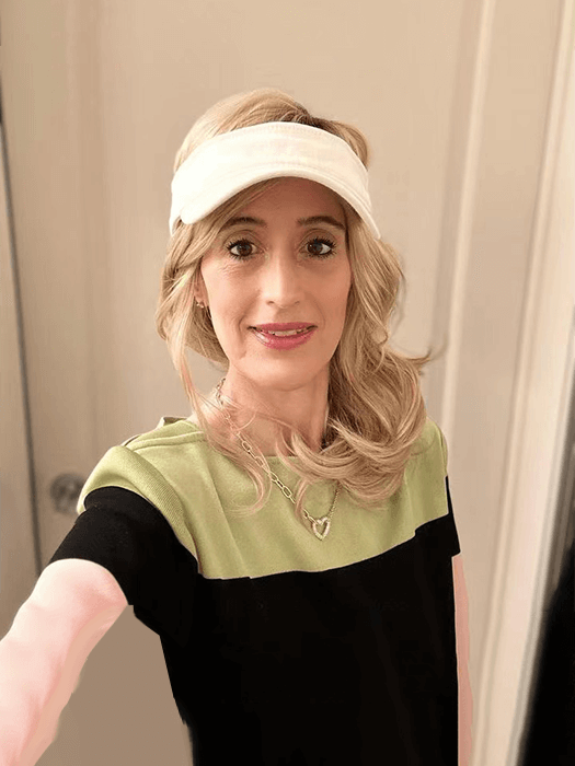 Middle Length Wavy Blonde Wigs Synthetic Wigs By imwigs®