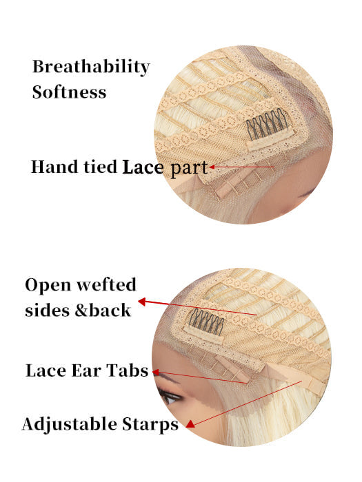 Valentina Softly Wavy Wigs Lace Frontal Synthetic Wigs By imwigs®