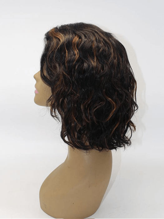 Chic Length Wavy 100% Human Hair Lace Front Wigs By imwigs®