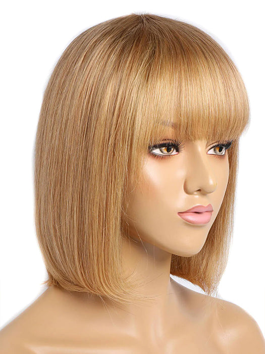 Bob Haircut Straight Human Hair Wigs By imwigs®
