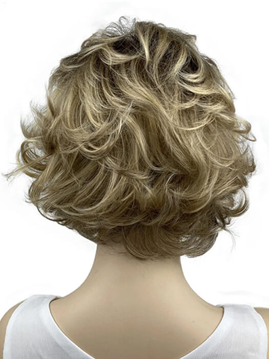 Shaggy Blonde Wigs 10 Inch Wavy Synthetic Wigs By imwigs®
