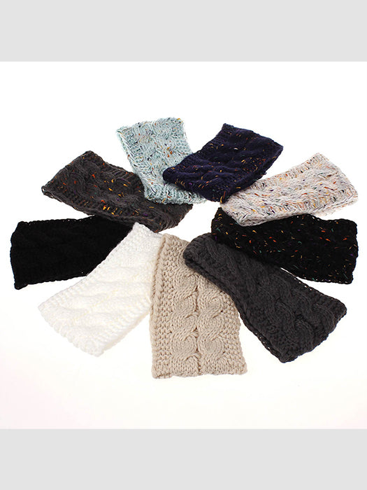Winter Knit Crochet Turban Headband | Headwrap for Women By imwigs®