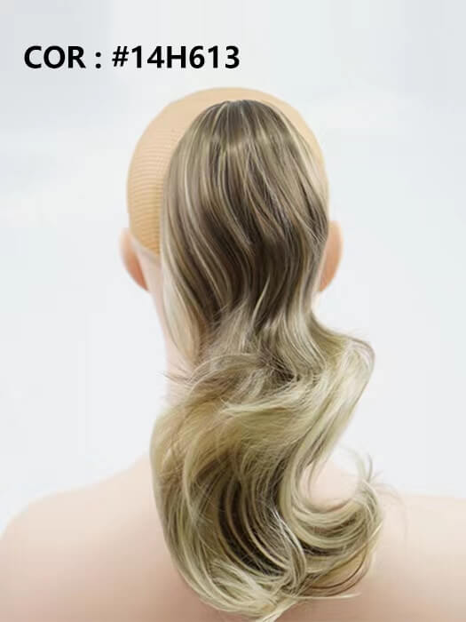 Fluffy Claw Clip Wavy Ponytail By imwigs®