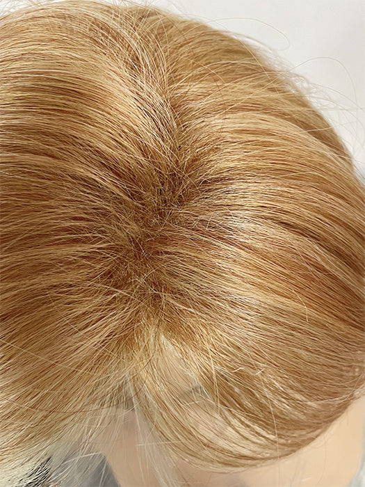 Bob Hairstyle Side Part Blonde Synthetic Wig With Highlight By imwigs®