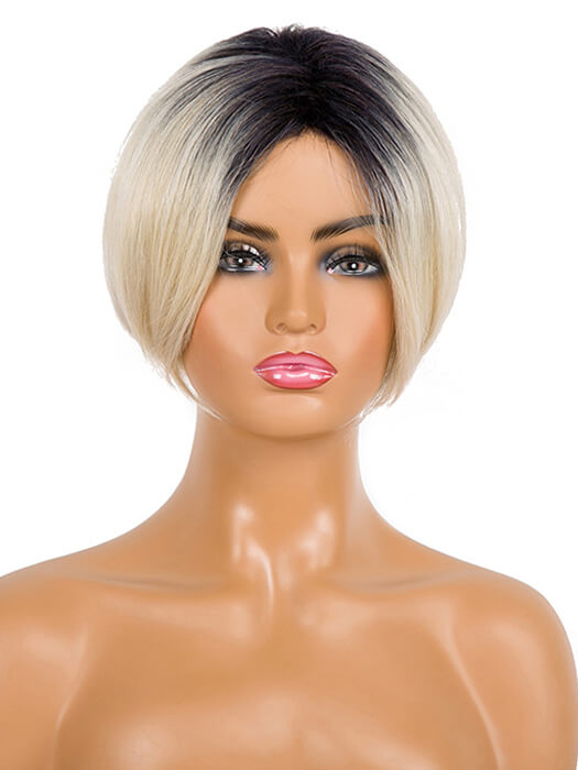 Short Blonde Wigs Bob Straight Human Hair Wigs By imwigs®