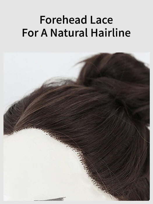 Flowing Wave Lace Frontal Synthetic Wigs By imwigs®
