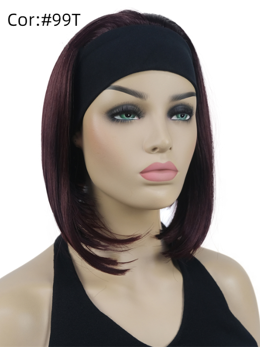 Invert Short Bob Straight Headband Wigs By imwigs®