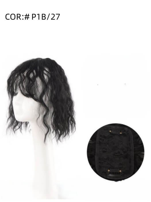 Short Curly Synthetic Toppers By imwigs®