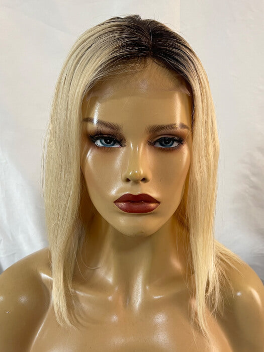 Straight Smooth Wigs Lace Frontal Human Hair Wigs With Roots By imwigs®