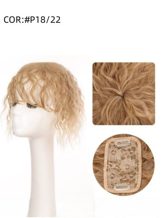Short Curly Synthetic Toppers By imwigs®