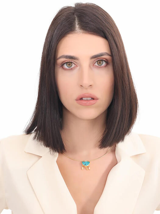 Silky Shoulder Length Straight Wigs Lace Frontal Human Hair Wigs By imwigs®