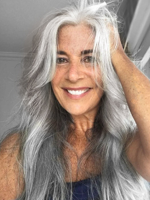 Gorgeous Long Wave Synthetic Wig (Mono Crown) By imwigs®