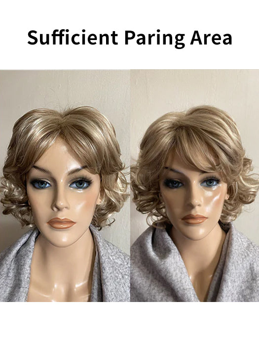 Shag With Spiral Short Curls Synthetic Wigs By imwigs®