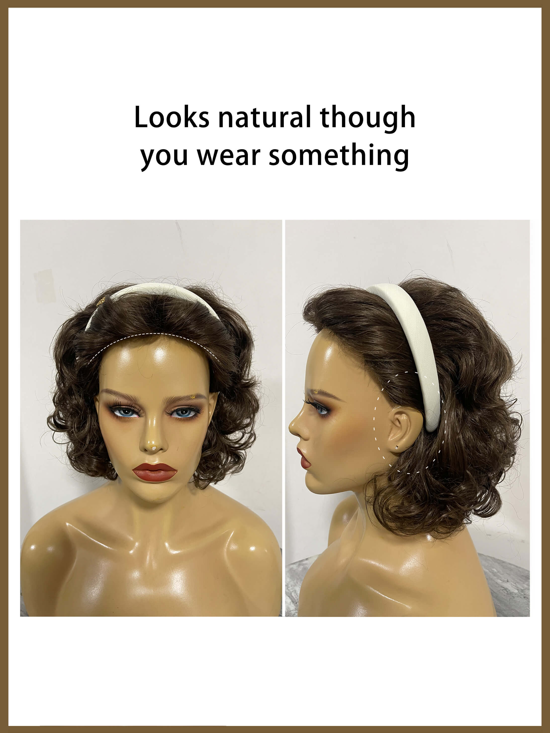 Olivia Bob Style Culry Wigs Synthetic Wigs By imwigs®