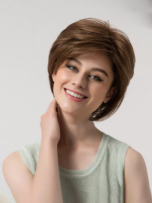 Short fluffy wigs deals