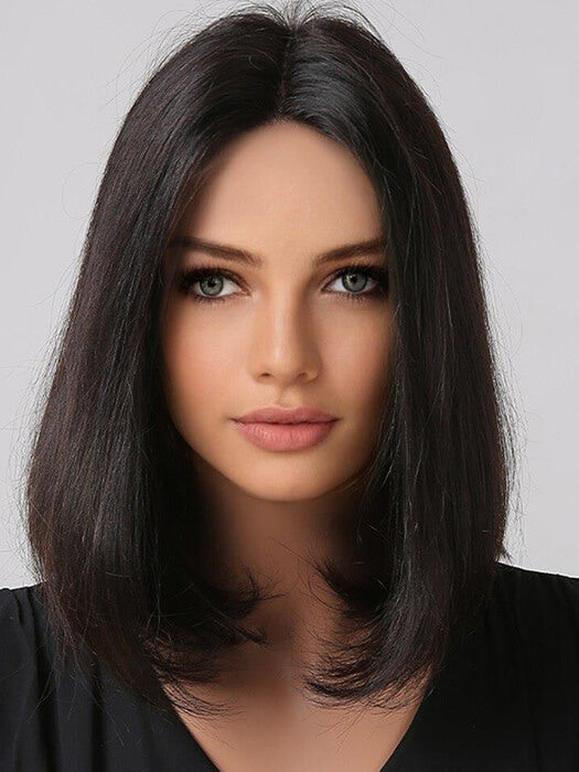 Silky Shoulder Length Straight Wigs Lace Frontal Human Hair Wigs By imwigs®