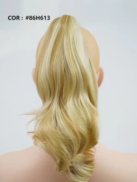 Fluffy Claw Clip Wavy Ponytail By imwigs®