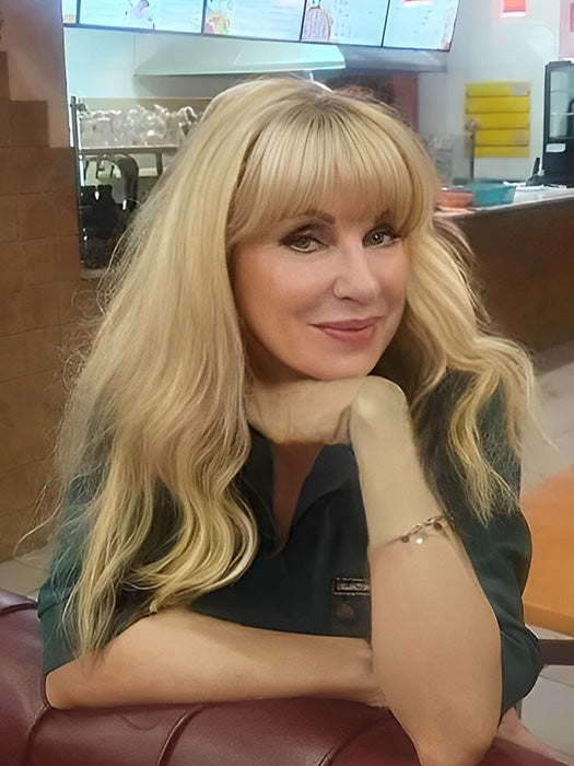 Adorable Long Wavy Synthetic Wig By imwigs®