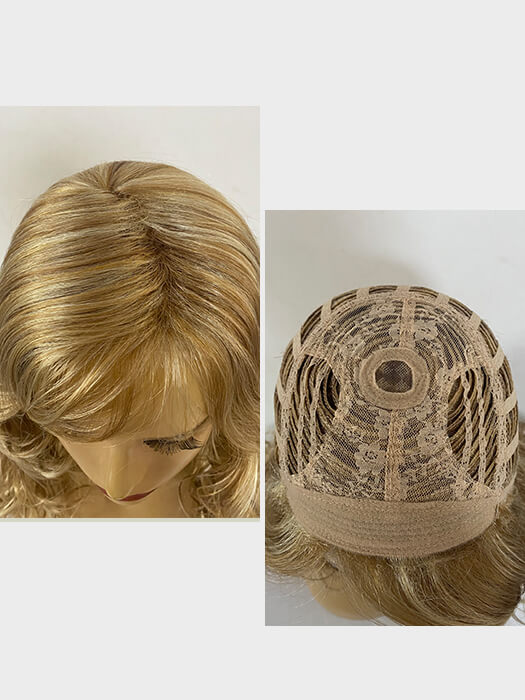 Lovely Mono Crown Synthetic Wigs With Long Loose Curls By imwigs®