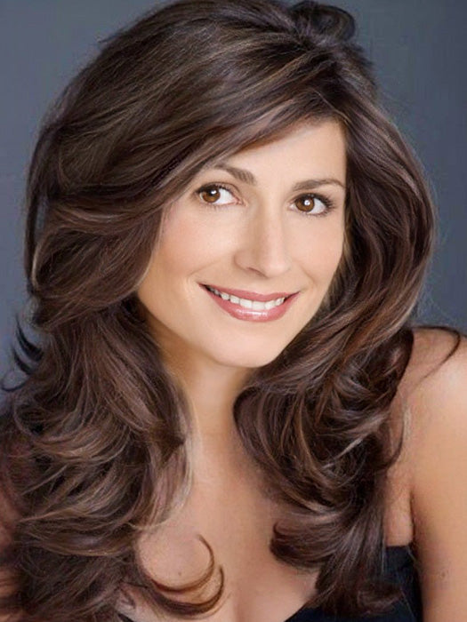 Adorable Long Wavy Synthetic Wig By imwigs®