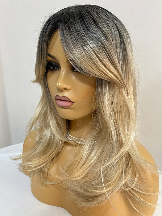 Ombre Long Layered Synthetic Wigs By imwigs®