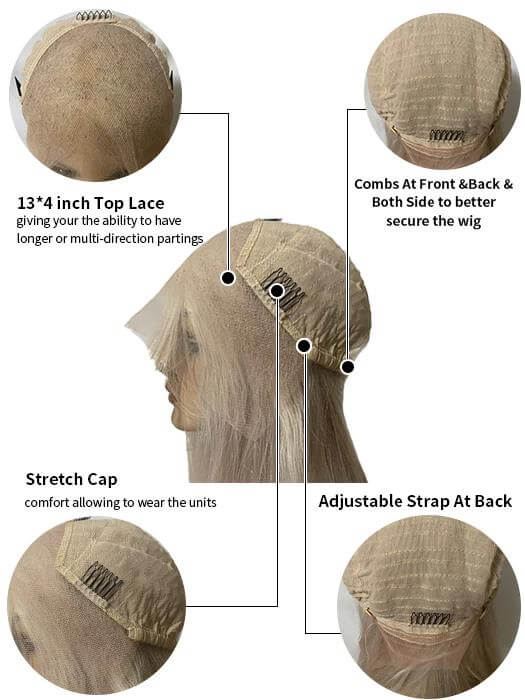 Long StraightLace Frontal Human Hair Wig By imwigs®