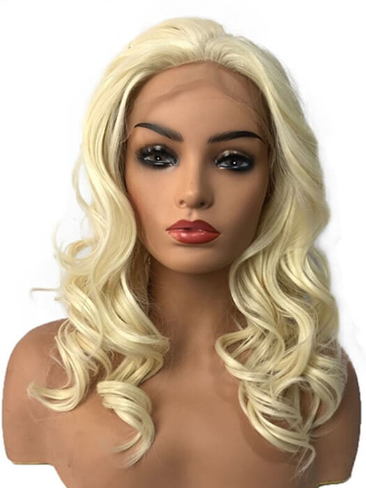 Kelly Long Wavy Synthetic Lace Front Wig By imwigs®