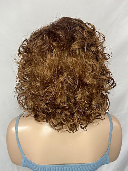 Mid-length Curly Rooted Wigs Synthetic Wigs By imwigs®