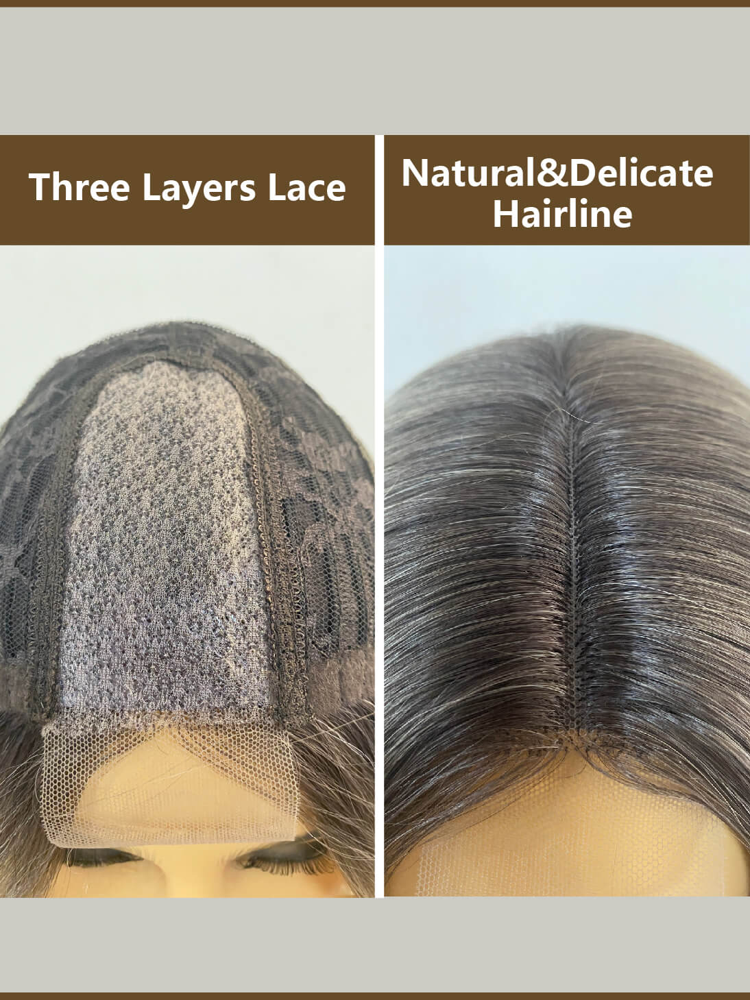 24 Inch Long Ombre Blonde Highlighted Waved Lace Part Wig By imwigs®