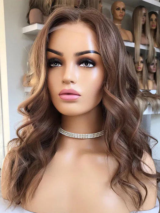 Human hair wigs hand tied hotsell