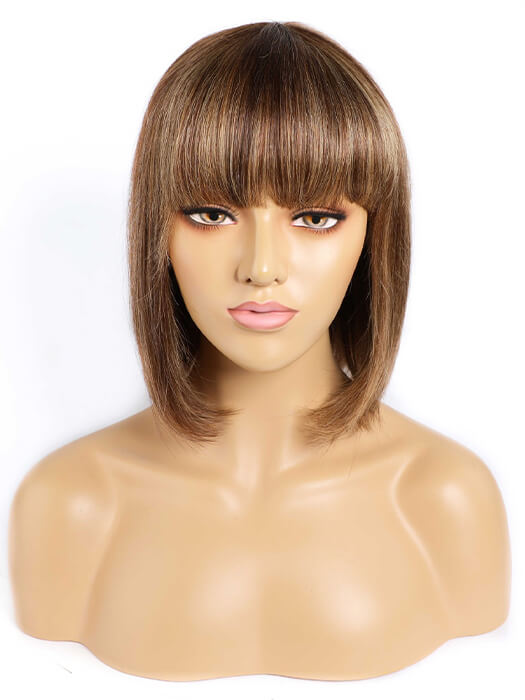 Bob Haircut Straight Human Hair Wigs By imwigs®