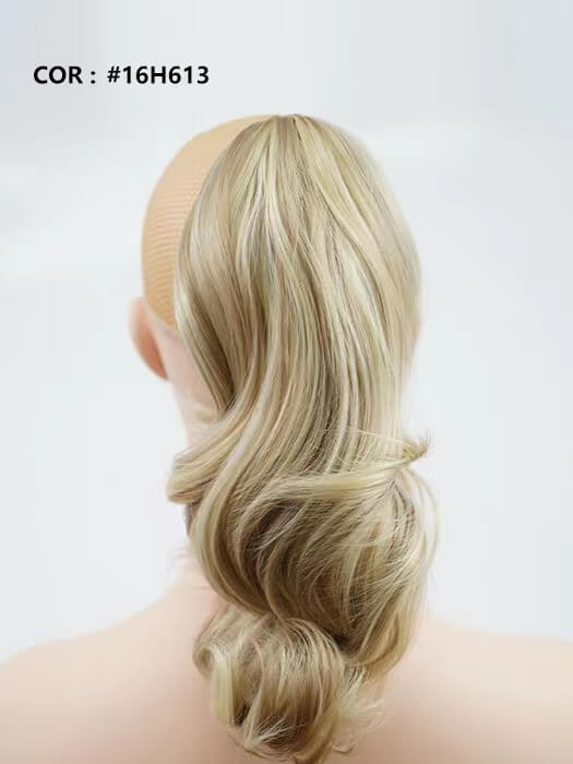Fluffy Claw Clip Wavy Ponytail By imwigs®