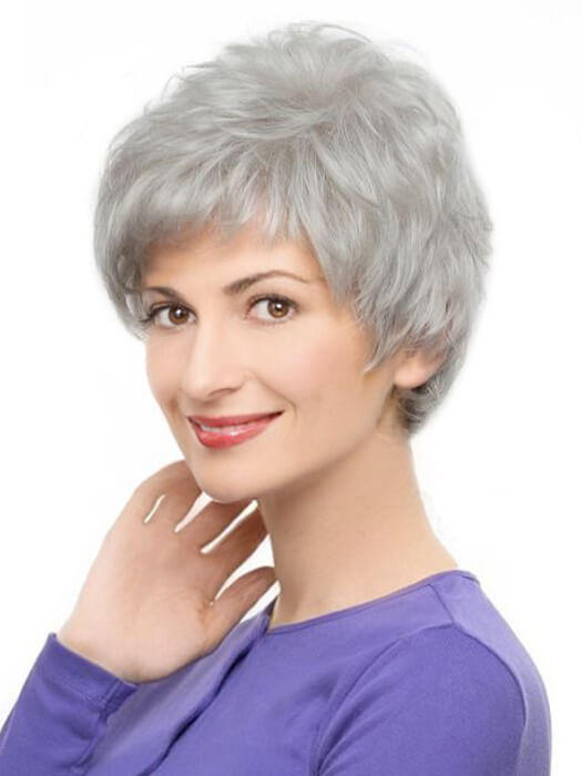 Short Spiky Cut Wavy Synthetic Wigs By imwigs®