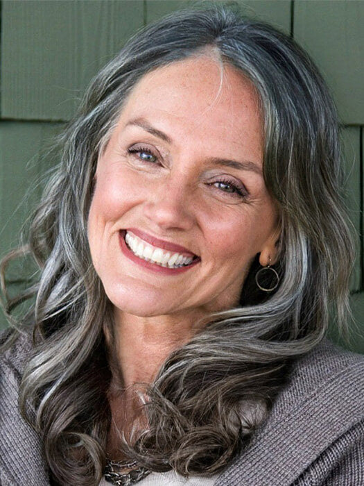 Kelly Long Wavy Synthetic Lace Front Wig By imwigs®