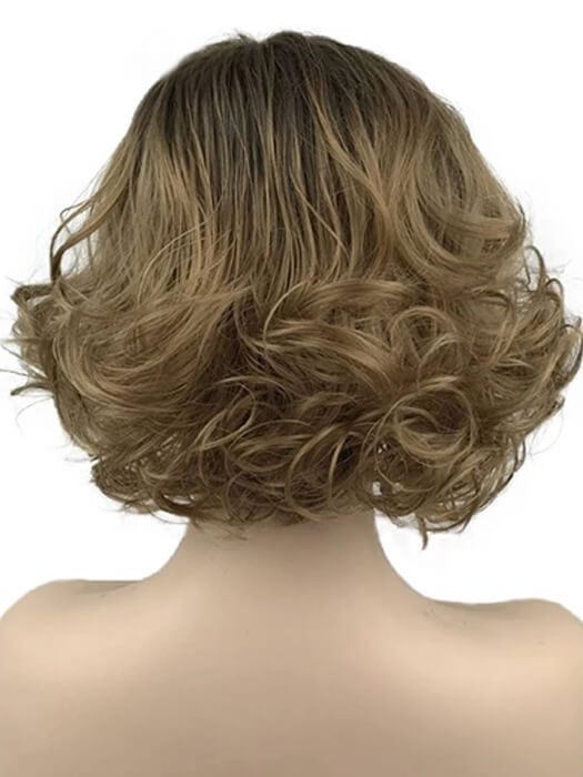 Kris Short Bob Curly Wigs Synthetic Wigs By imwigs®