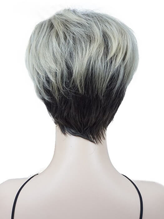 Boycut Short Straight Synthetic Wig With Roots By imwigs®