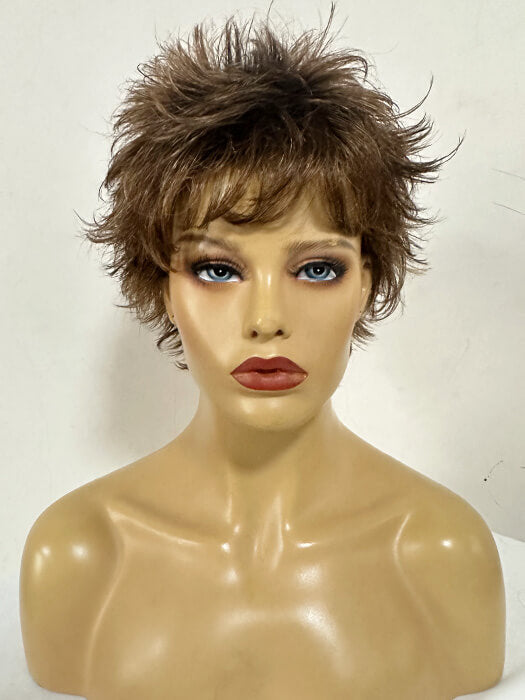 Short Spiky Cut Layered Synthetic Wigs By imwigs®