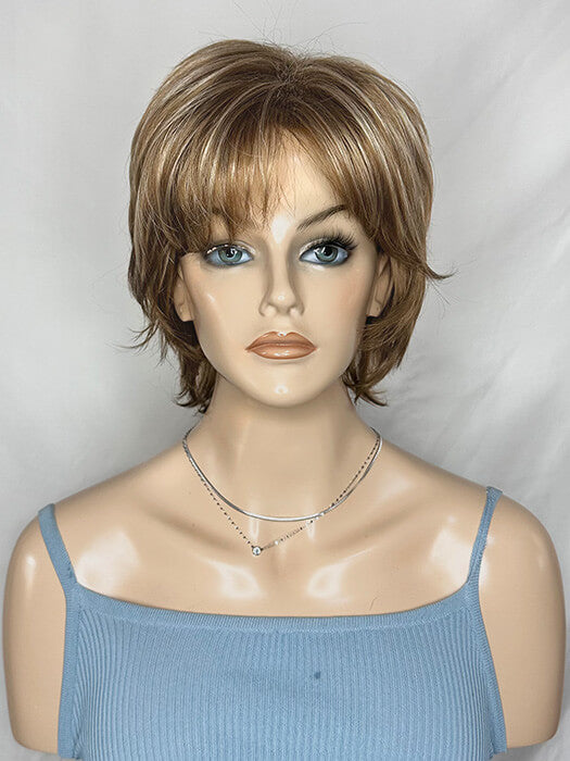 Layered Wavy Wigs Shag Synthetic Hair With Bangs By imwigs®