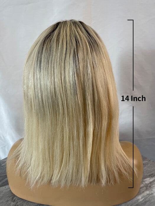 Straight Smooth Wigs Lace Frontal Human Hair Wigs With Roots By imwigs®