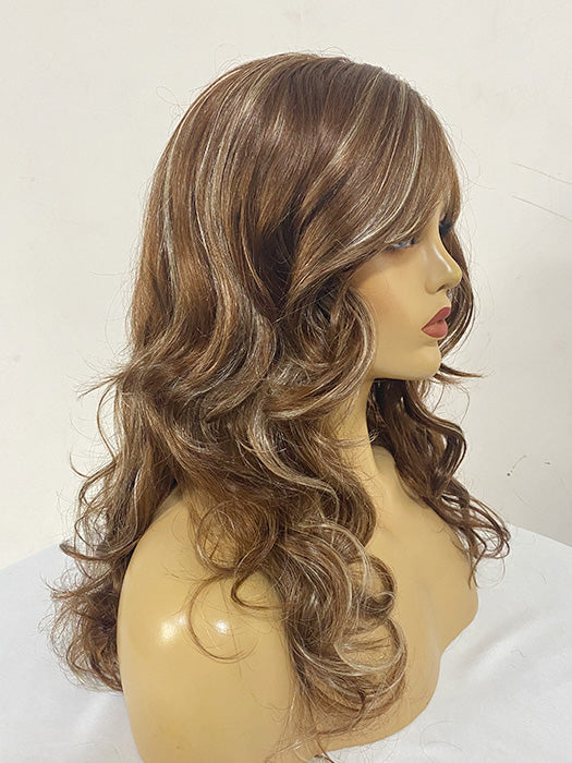 Lovely Mono Crown Synthetic Wigs With Long Loose Curls By imwigs®