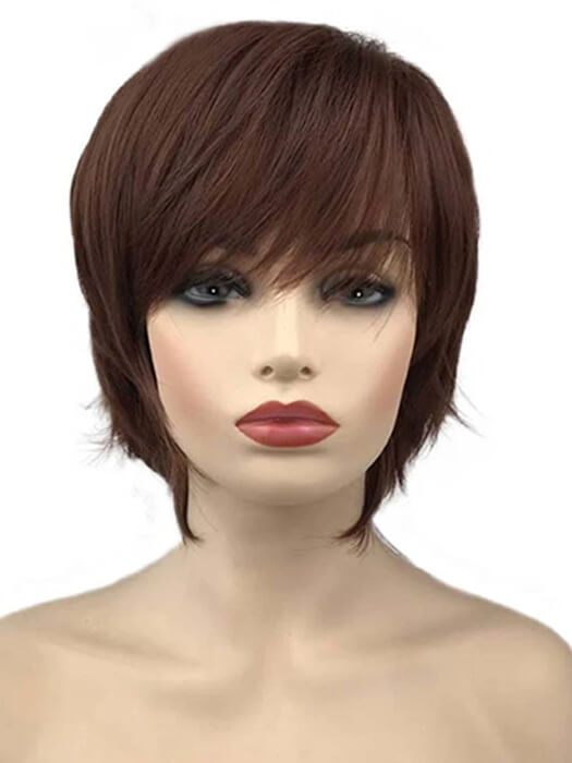 Short Bob Straight Layered Wigs Synthetic Wigs By imwigs®